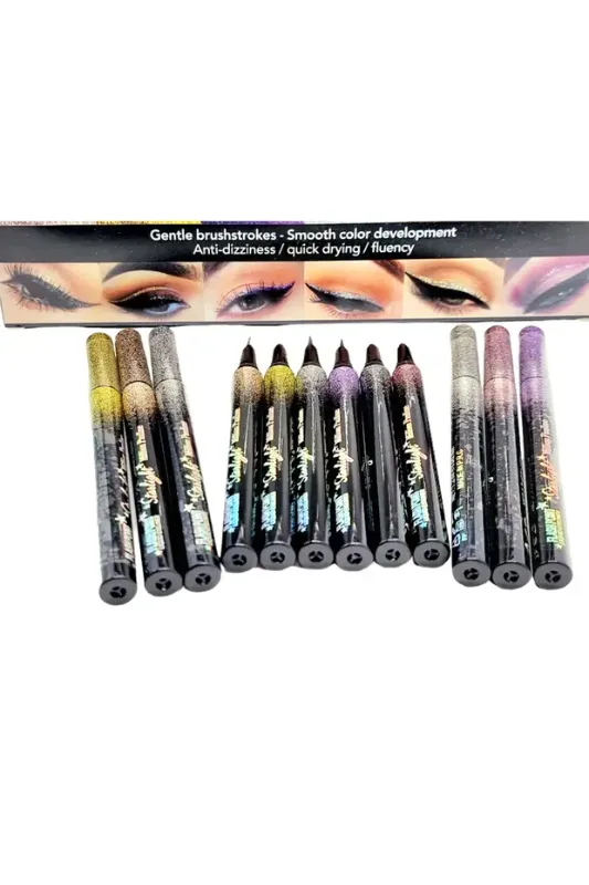 Tus/Eyeliner cu sclipici rezistent la transfer, Starlight Flash Point Million Pauline [3]