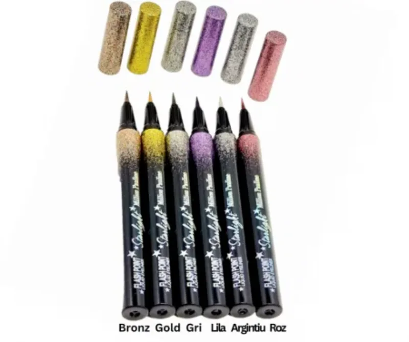 Tus/Eyeliner cu sclipici rezistent la transfer, Starlight Flash Point Million Pauline [6]