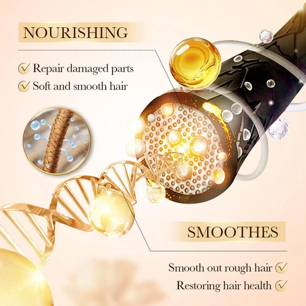 Uleiul de păr Sadoer Black Castor Oil cu 99% extracte naturale, ricin negru, unt shea și mentă pentru fortificare, restaurare și hidratare fără efect gras [5]