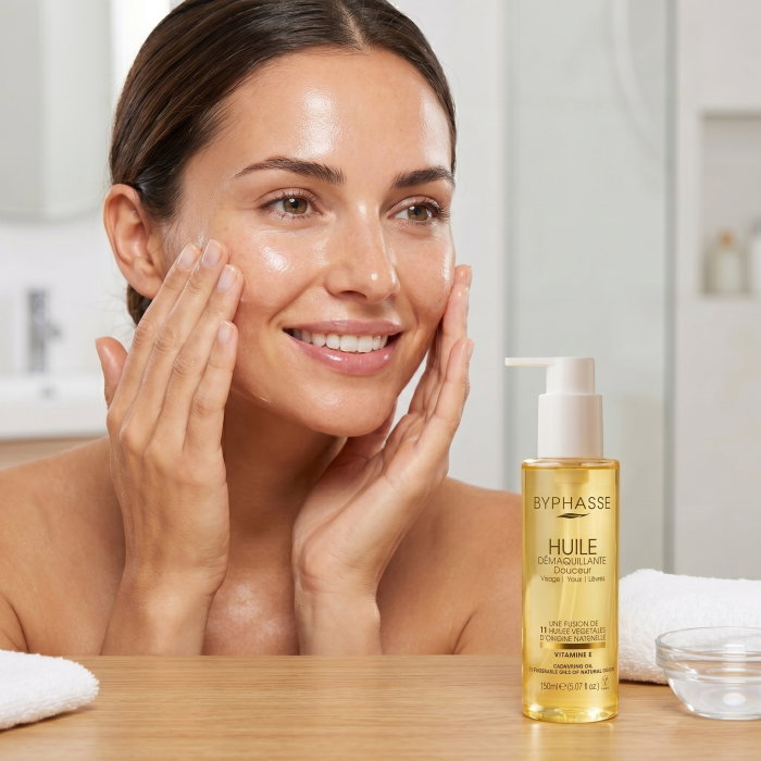 Ulei Demachiant cu Vitamina E, Vegan, Cleansing Oil Douceur, Byphasse,150ml [5]