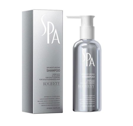 INGRIJIRE PAR - Sampon Profesional cu Aminoacizi, Keratina si Colagen pentru Scalp si Par Deteriorat, Kogeeyy, 500 ml