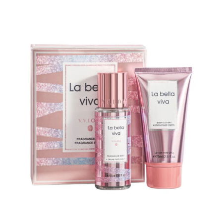 Parfumuri - Set Cadou pentru femei, 2 produse cu Parfum si Lotiune corp, La Belle Vida