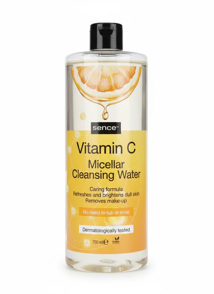 SKINCARE - Apa Micelara cu Vitamina C, Iluminare si Hidratare, Sence, 750ml
