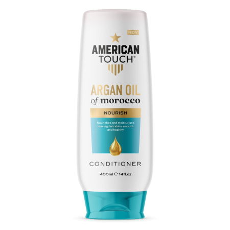 INGRIJIRE PAR - Balsam de par cu Ulei de argan, Hidratare intensa si Stralucire, American Touch, 400ml
