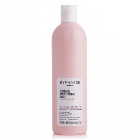 INGRIJIRE PAR - Cremă pentru Păr cu Efect de Netezire, Protecție Termică, cu Ulei de Argan, Byphasse, 250 ml