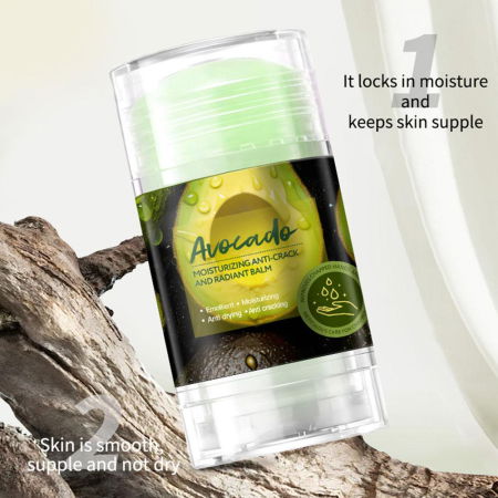 Balsam Stick Hidrantant cu Avocado,  Anti-Crack, O'Cheal, 40g [5]