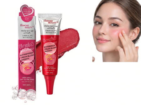 LIP GLOSS/ LUCIU DE BUZE - Blush Color Changing, Botox Cheek and Lips, Diamond Beauty, 30 ml