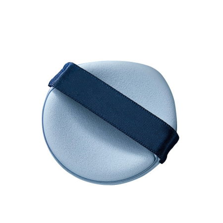 BURETEI - Burete Powder Puff, pentru pudra sau fond de ten, reutilizabil, albastru