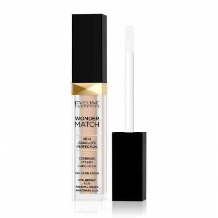 CORECTOR/CONCEALER - Corector/Concealer lichid cu acid hyaluronic, Wonder Match, Liquid Camouflage