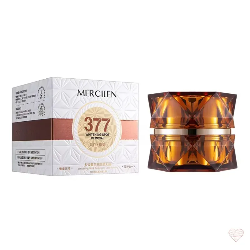 Creme pentru Ochi - Cremă pentru Reducerea Petelor și Iluminare cu Extract 377 și Vitamina C, Efect de Uniformizare, Mercilen, 50g