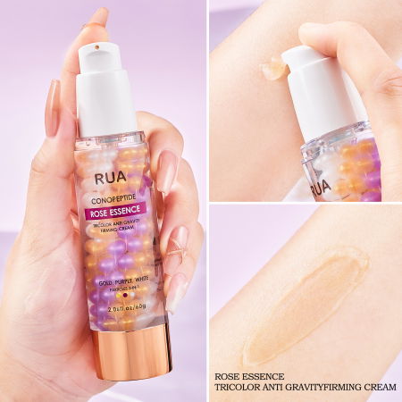 Crema antirid cu extract de trandafir, Peptide si Caviar, Rose Essence Firming Cream, 60 g [3]