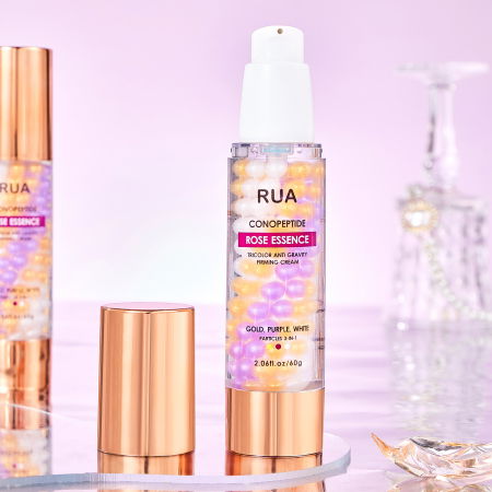 Crema antirid cu extract de trandafir, Peptide si Caviar, Rose Essence Firming Cream, 60 g [4]