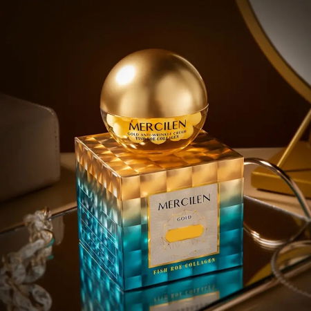 Cremă antirid cu aur, colagen și caviar, Mercilen, 70 g [4]