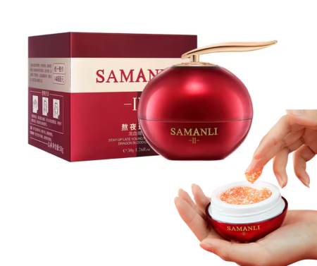Ingrijirea tenului - Crema antirid Dragon Blood, Iluminare si Hidratare, SAMANLI, 30g