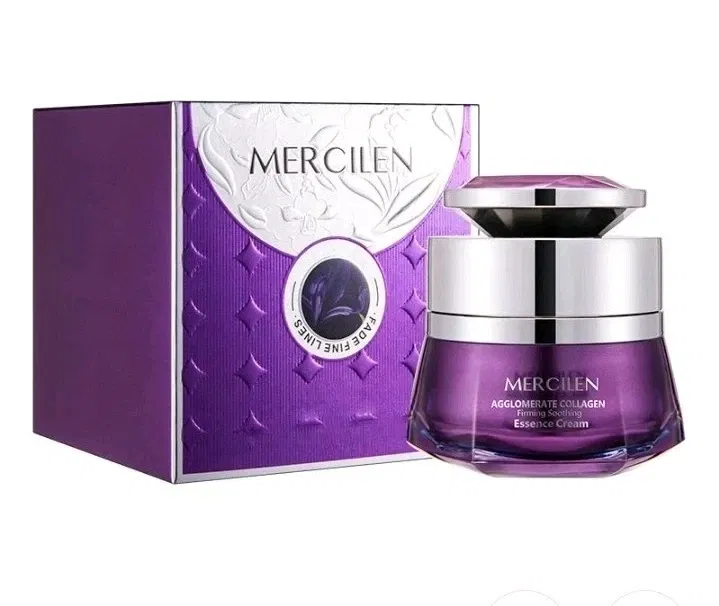 Ingrijirea tenului - Cremă Antirid si Hidratanta, Colagen și Acid Hialuronic, Mercilen