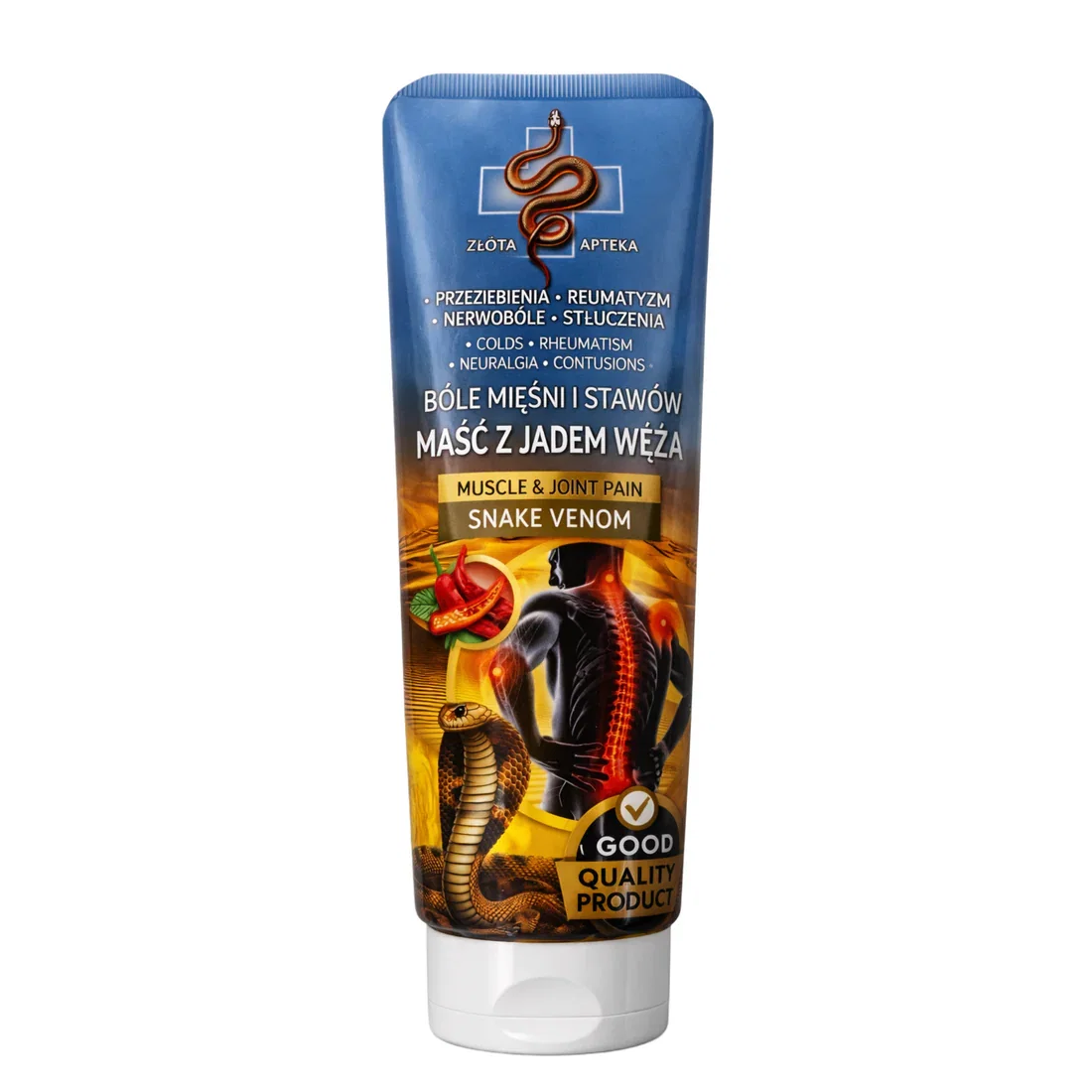 INGRIJIRE CORP - Crema cu Venin de Sarpe pentru Dureri Musculare si Reumatism, 125ml
