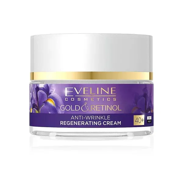 Crema de fata pentru zi si noapte, antirid si regeneratoare,  Gold si Retinol,  40+,  50 ml, Eveline Cosmetics [1]
