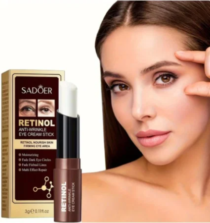Creme pentru Ochi - Crema de ochi Antirid cu Retinol, Tip Stick, SADOER, 3g
