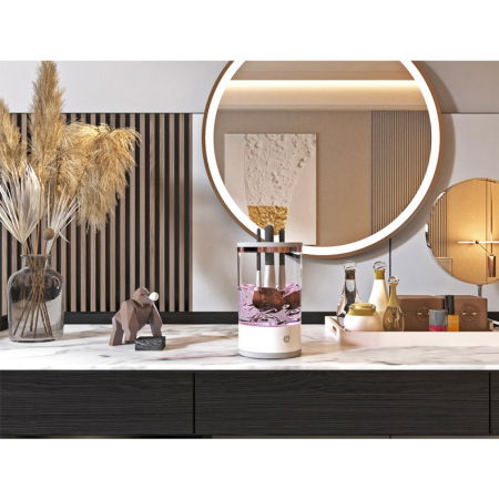 Dispozitiv pentru Curatarea Pensulelor de Machiaj, Incarcare USB,  Portabil [3]