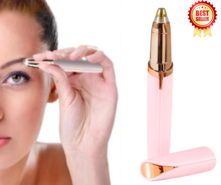 SPRÂNCENE - Epilator Facial si pentru Sprancene, hipoalergenic, cu USB inclus, Roz