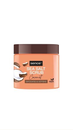 INGRIJIRE CORP - Exfoliant pentru Corp cu Sare de Mare si Cocos, Sence, 500g