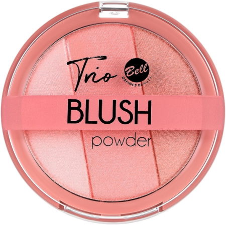 BLUSH - Fard de obraz Trio, Blush Powder, Bell, 9 g