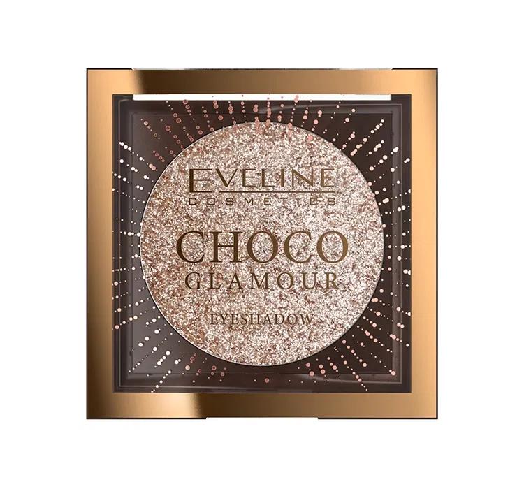 Fard de pleoape cu sclipici Choco Glamour 01 Moon Sparkle, Eveline Cosmetics [0]