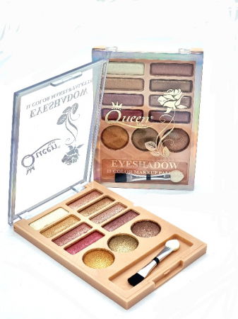 PALETE - Paleta farduri cu 11 culori sidefate, pigmentate si rezistente