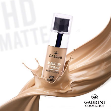 Fond de ten Professional HD MATTE cu Acoperire Mare, Porcelain Make-up, 30ml [4]