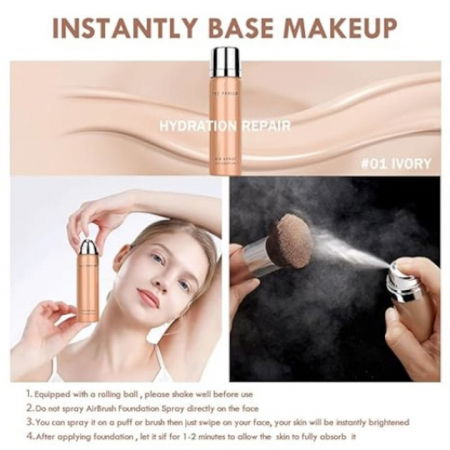 Fond de ten spray, Air Spray Foundation, The Purism, 70ml [7]