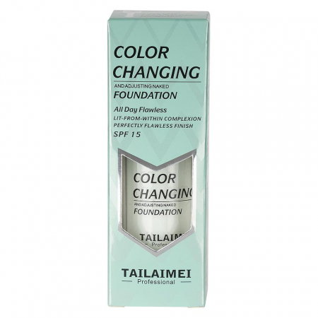 TEN - Fond de Ten TLM Color Changing, Waterproof  SPF 15 Green 40ml