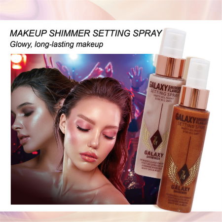 Spray Iluminator pentru fixarea machiajului, Galaxy Shimmer, TLM, 120ml [2]