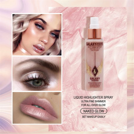 Spray Iluminator pentru fixarea machiajului, Galaxy Shimmer, TLM, 120ml [1]