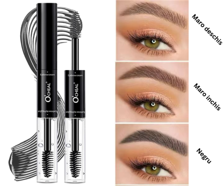 SPRÂNCENE - Gel pentru sprancene 2in1, Fixare puternica si culoare intensa, OCHEAL