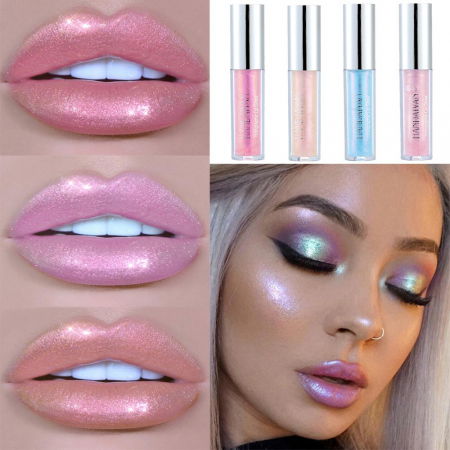 Lip Gloss/Fard lichid pentru pleoape, Holographic, Handaiyan [1]