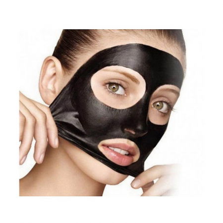 Masca de fata Peel Off pentru curatarea tenului cu Acid Hialuronic, Whitening Black Mask, 130 ml [3]