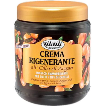 INGRIJIRE PAR - Mască pentru regenerarea parului, cu Ulei de Argan, MILMIL, 1000 ml
