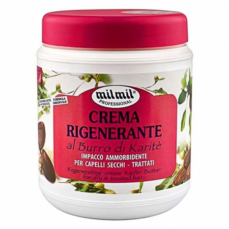 INGRIJIRE PAR - Mască pentru par deteriorat si uscat,  cu Unt de Shea, MILMIL, 1000 ml