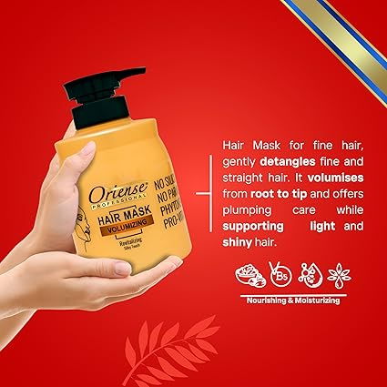 Mască profesionala pentru Volumul Parului, Oriense Professional, 600 ml [2]