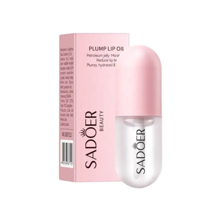 LIP GLOSS/ LUCIU DE BUZE - Luciu pentru marirea buzelor si hidratare intensa, Lip Oil Plump, Sadoer, 4ml