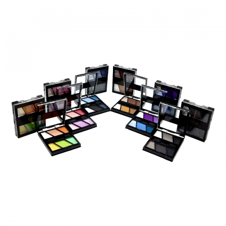 Paleta farduri cu 6 culori pigmentate, Matte Eyeshadow, MEIS [3]