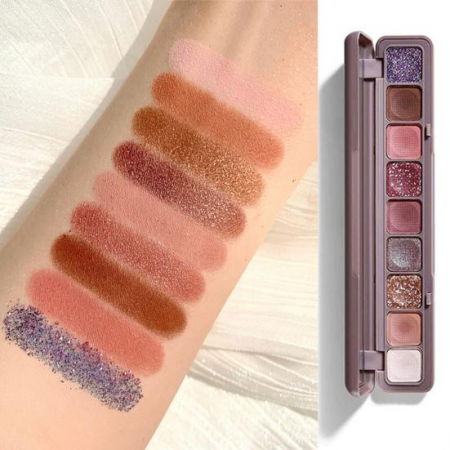 Paleta Farduri cu 9 Culori, Mate si Sidefate, Rezistente si Pigmentate, Lameila [3]