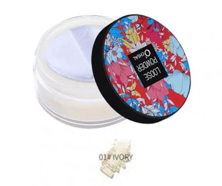 Pudra pulbere pentru fixarea machiajului, nuanta Ivory 01, O'cheal [0]