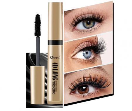 MASCARA/RIMEL - Rimel 4D pentru Alungire si Curbare, Black Mascara, 10 g, O'cheal
