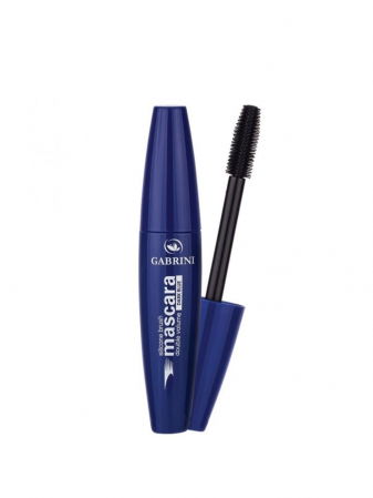 MASCARA/RIMEL - Rimel Gabrini Mascara Double Volume Silicone Brush, Albastru inchis