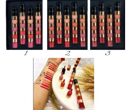 Ruj Lichid Mat cu 4 nuante, 24h Long Lasting, 4 in 1 [0]