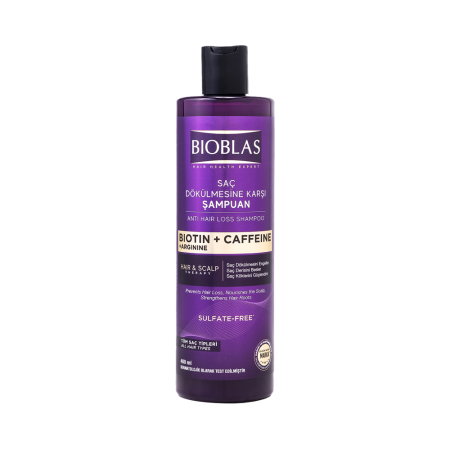 INGRIJIRE PAR - Sampon Impotriva Caderii Parului cu Biotina, Arginina si Cafeina, Bioblas, 400 ml
