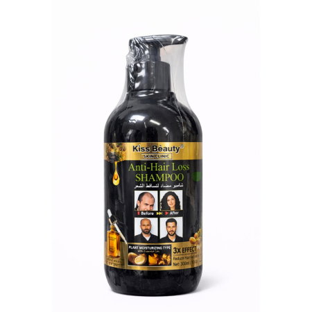INGRIJIRE PAR - Șampon Anti-Hair Loss cu Ginseng Kiss Beauty 300ml – triplu efect împotriva căderii și pentru regenerarea părului