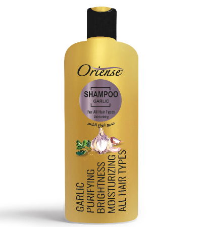 INGRIJIRE PAR - Sampon cu Usturoi pentru Stralucirea Parului, Hidratare Intensa, ORIENSE, 400ml