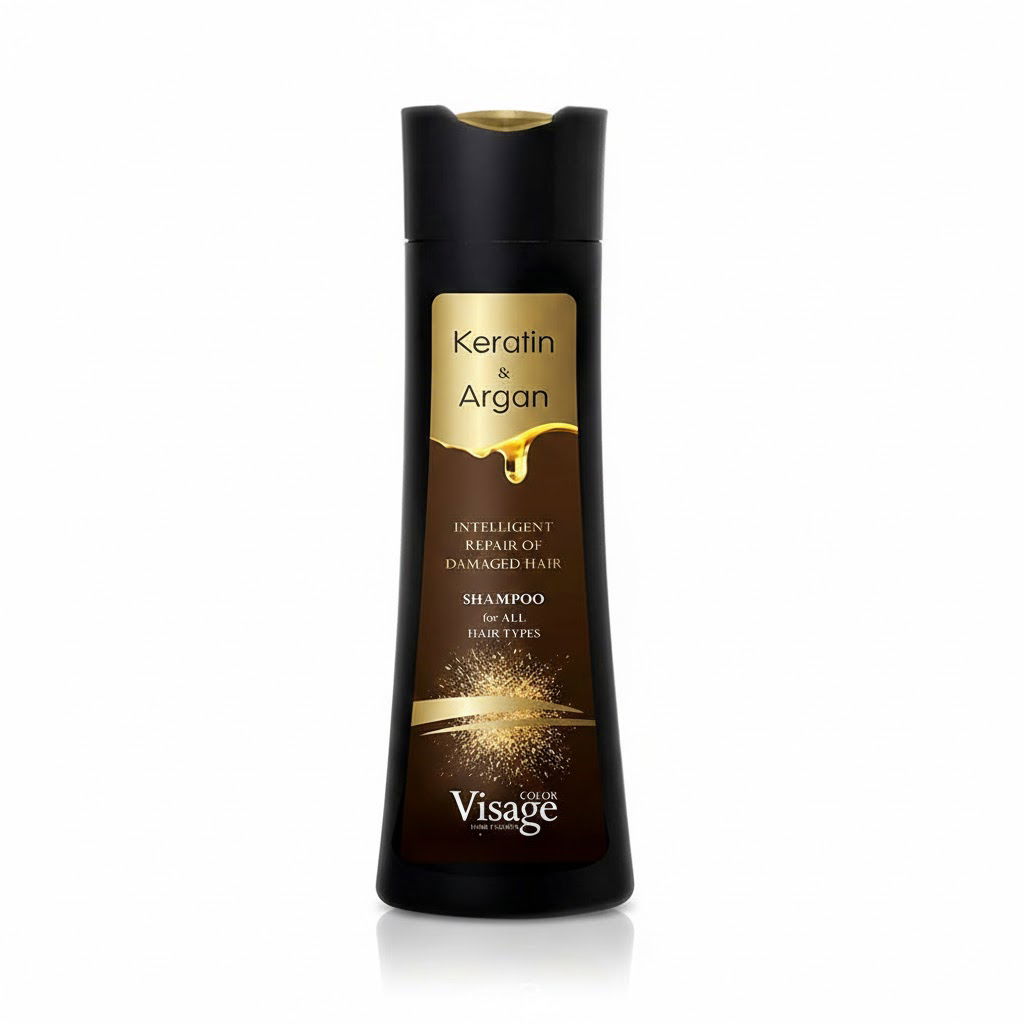 INGRIJIRE PAR - Sampon pentru Par Deteriorat, Olive & Macadamia, Reparare intensa, Visage, 400ml